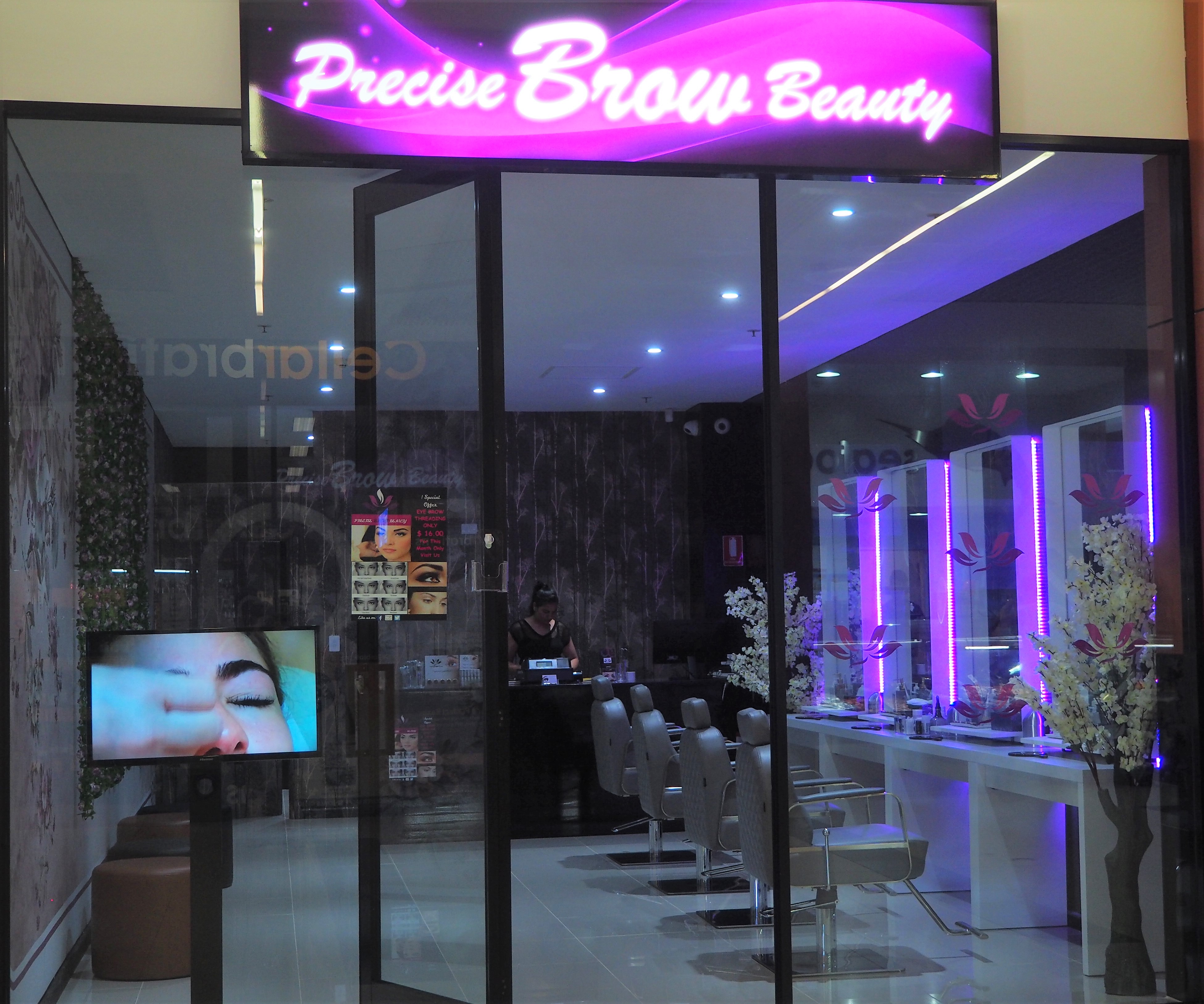 Front of Precise Brow Beauty shop